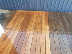 Deck Pressure Cleaning